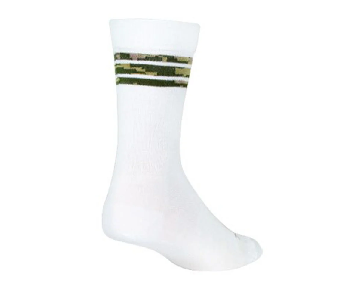 Sockguy SGX 6" Socks (Camo Stripes) (S/M)